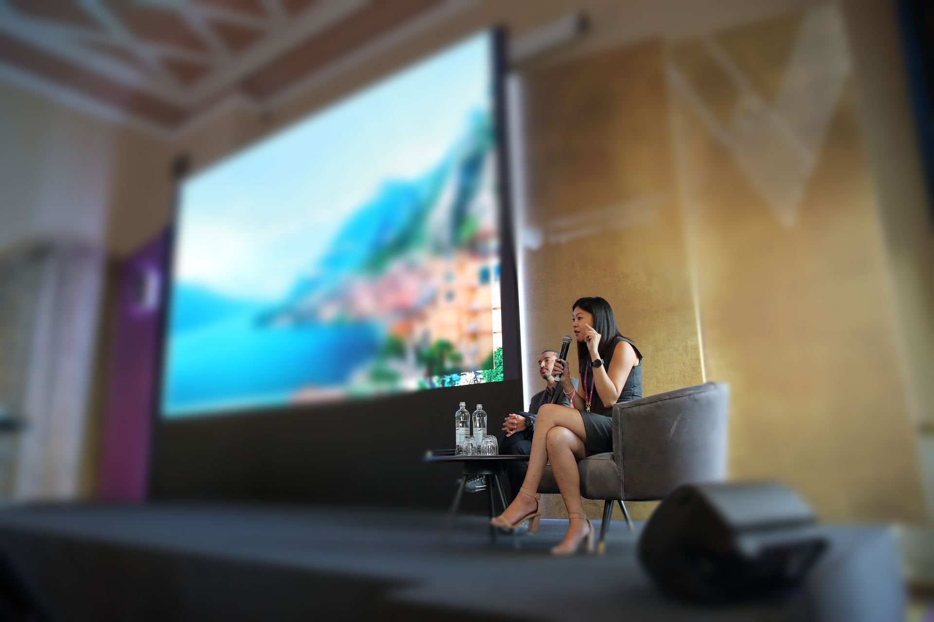 Carole Chan on Stage