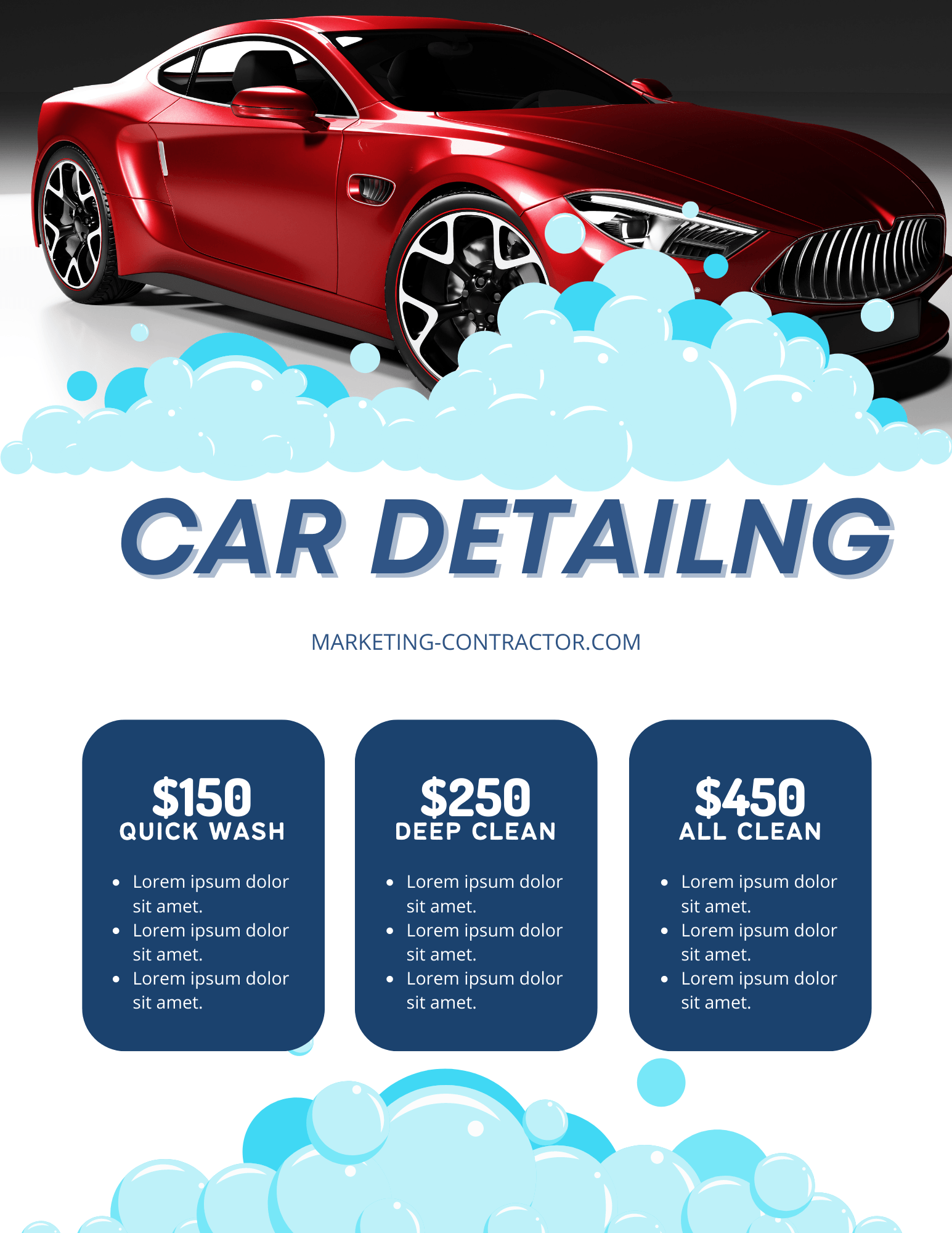 Car Detailing Flyer