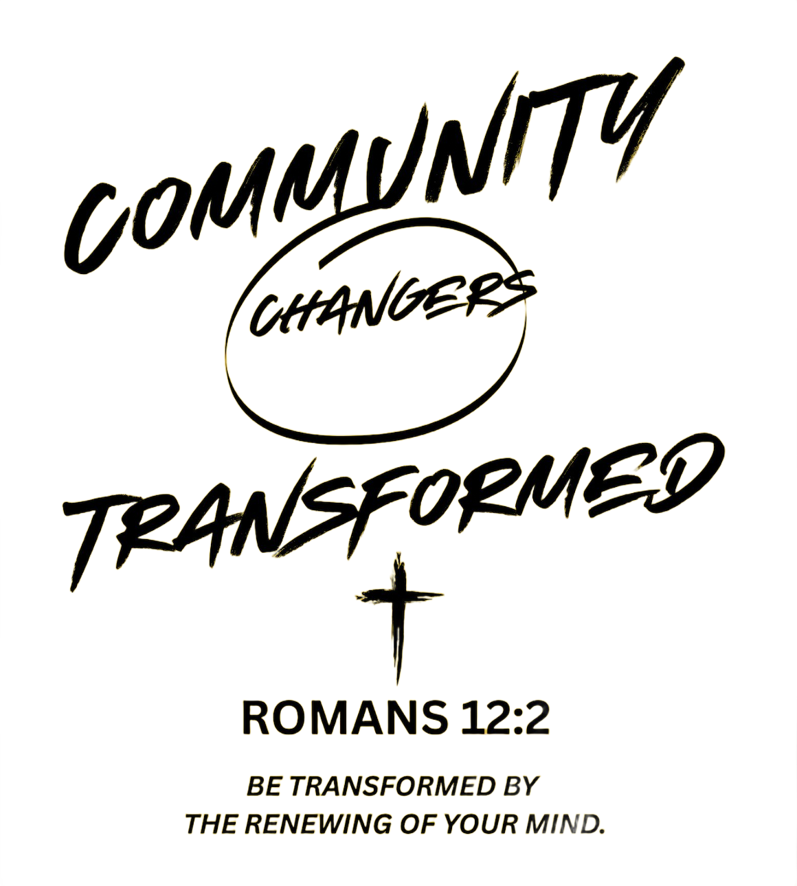 Community Changers 
Changed by Christ 
Romans 12;2