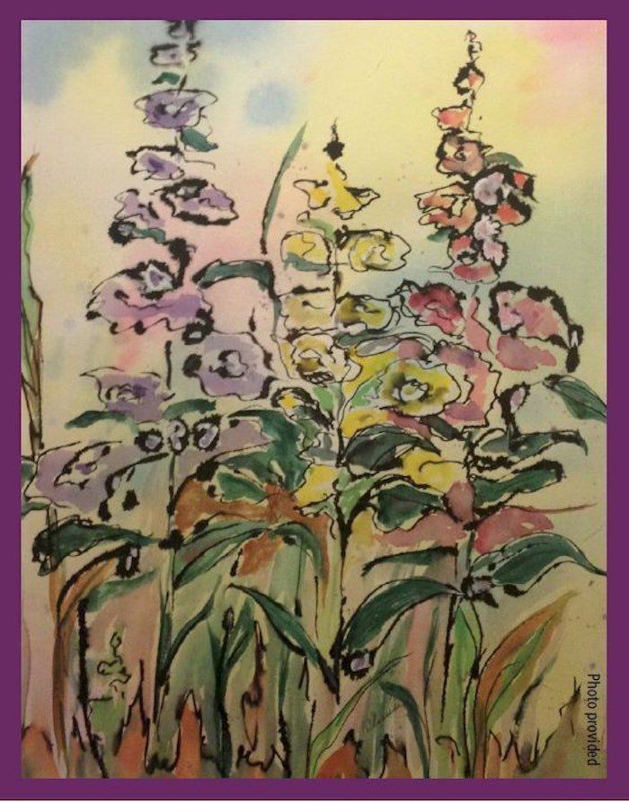 Flower Painting — Downers Grove, IL — T. B. Kulat