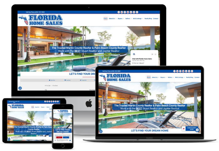 real estate agent websites from I Want A Website