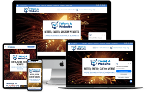 Small business websites from I Want A Website