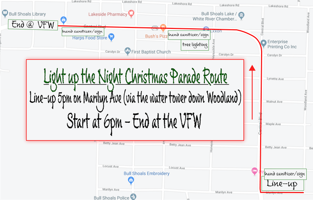 2022 Christmas Parade Entrey Forms In Arkansas Light Up The Night Christmas Parade & Christmas Lights Contest