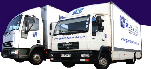 GTM Relocations lorries