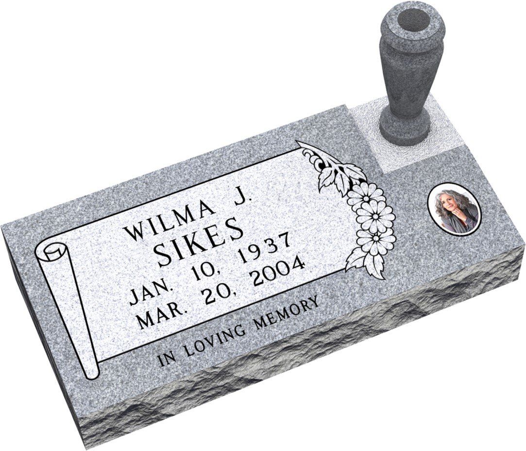 Gravestones - Personalized Memorials - Sikes