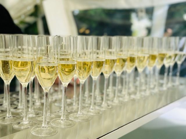 Champagne reception Reg's Catering Banbury
