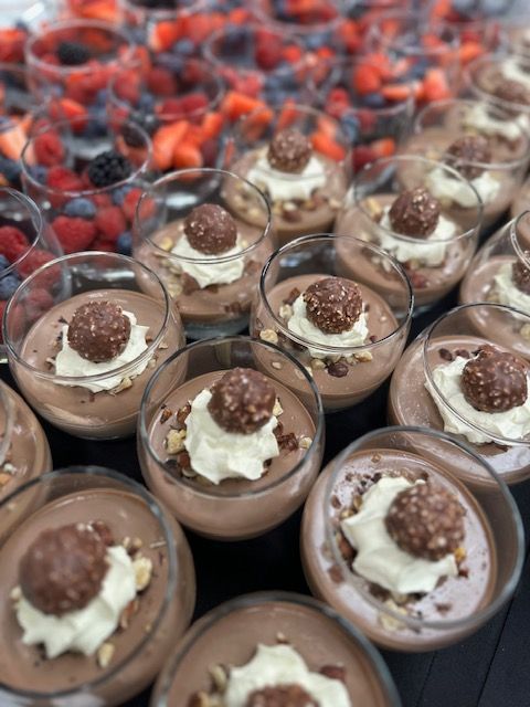 homemade chocolate desserts Reg's Catering Banbury