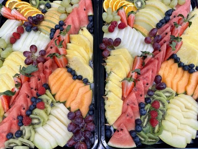Fruit platters office lunchesReg's Catering Banbury