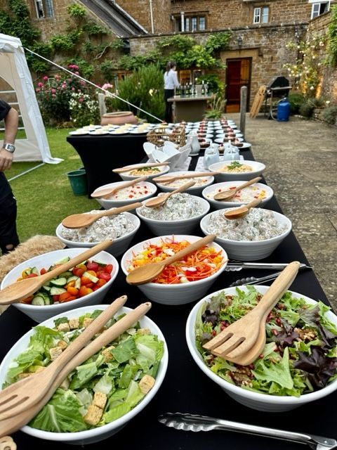 Salads fork buffets office lunches Catering Banbury hog roasts barbecues