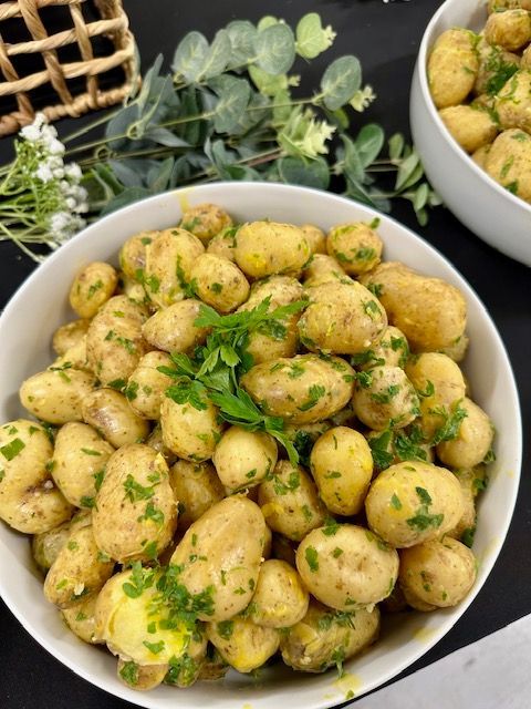 new potatoes buffet  Reg's Catering Banbury
