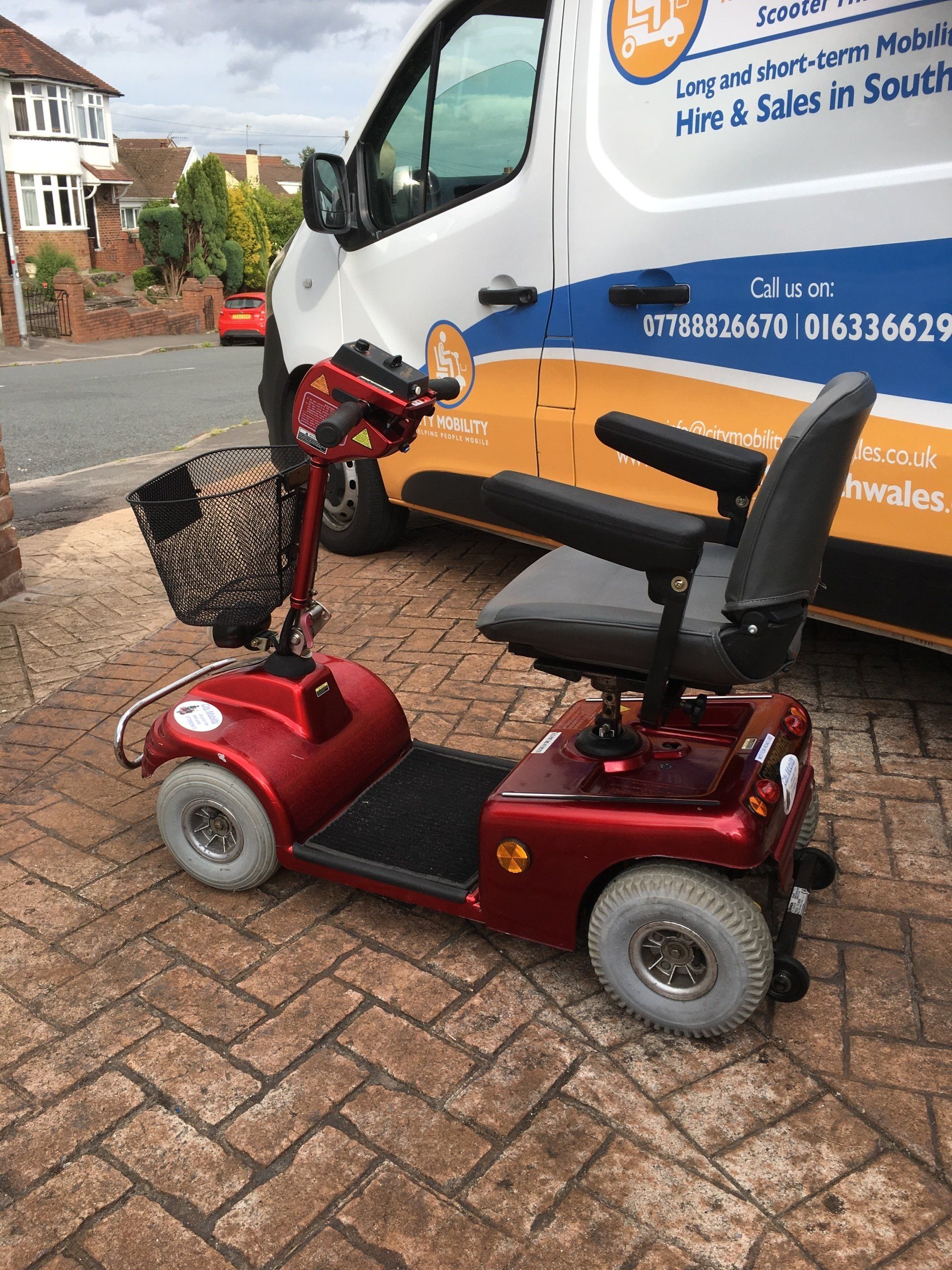 Mobility scooter rental and sales in Porthcawl & Newport, South Wales