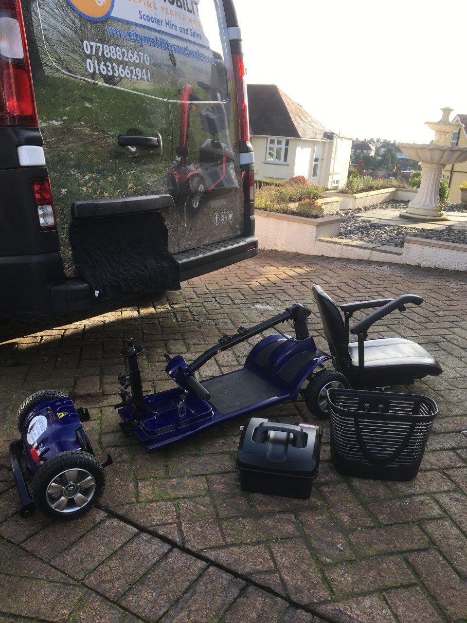 Mobility scooter rental and sales in Porthcawl & Newport, South Wales