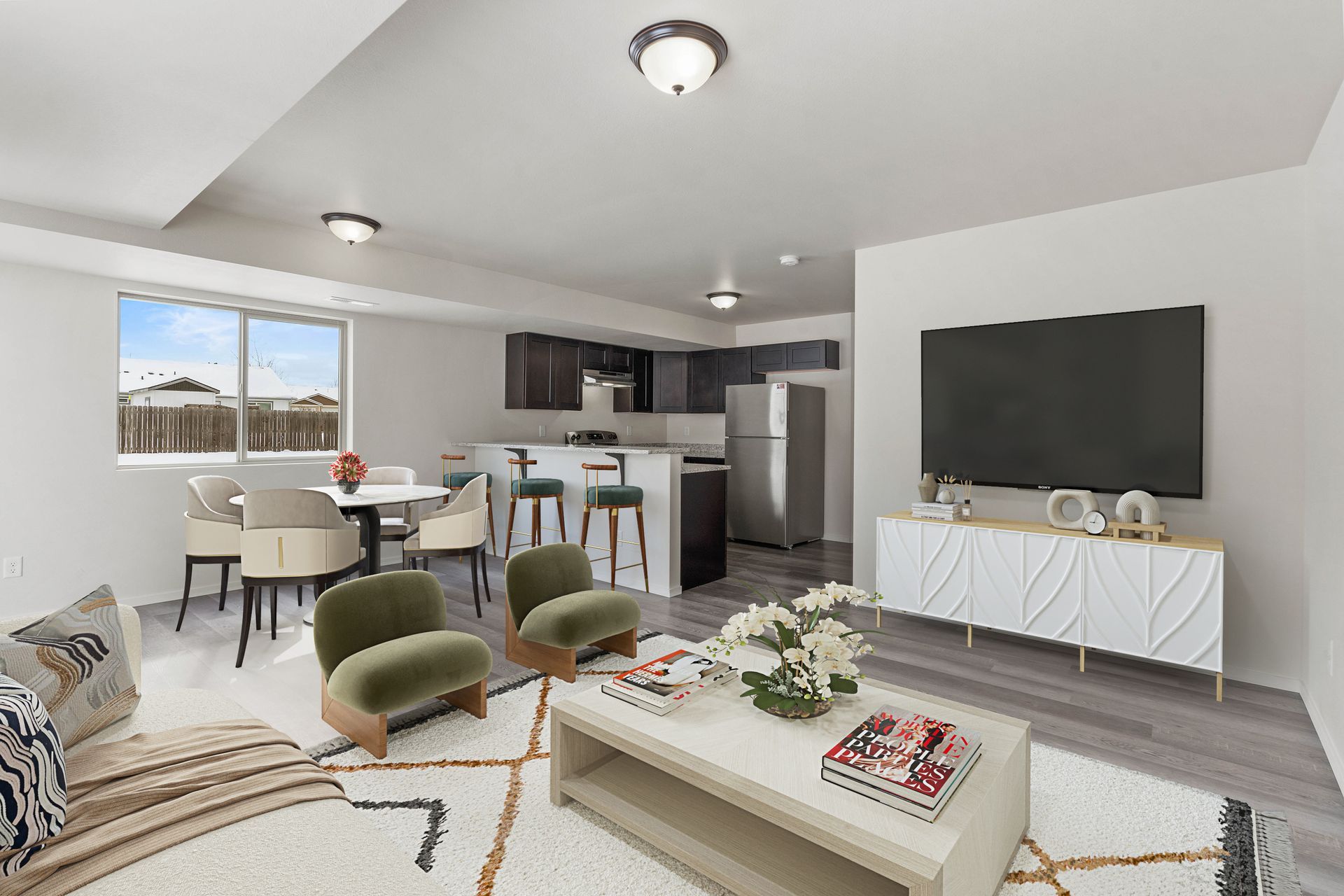 Fruitvale Townhomes living room