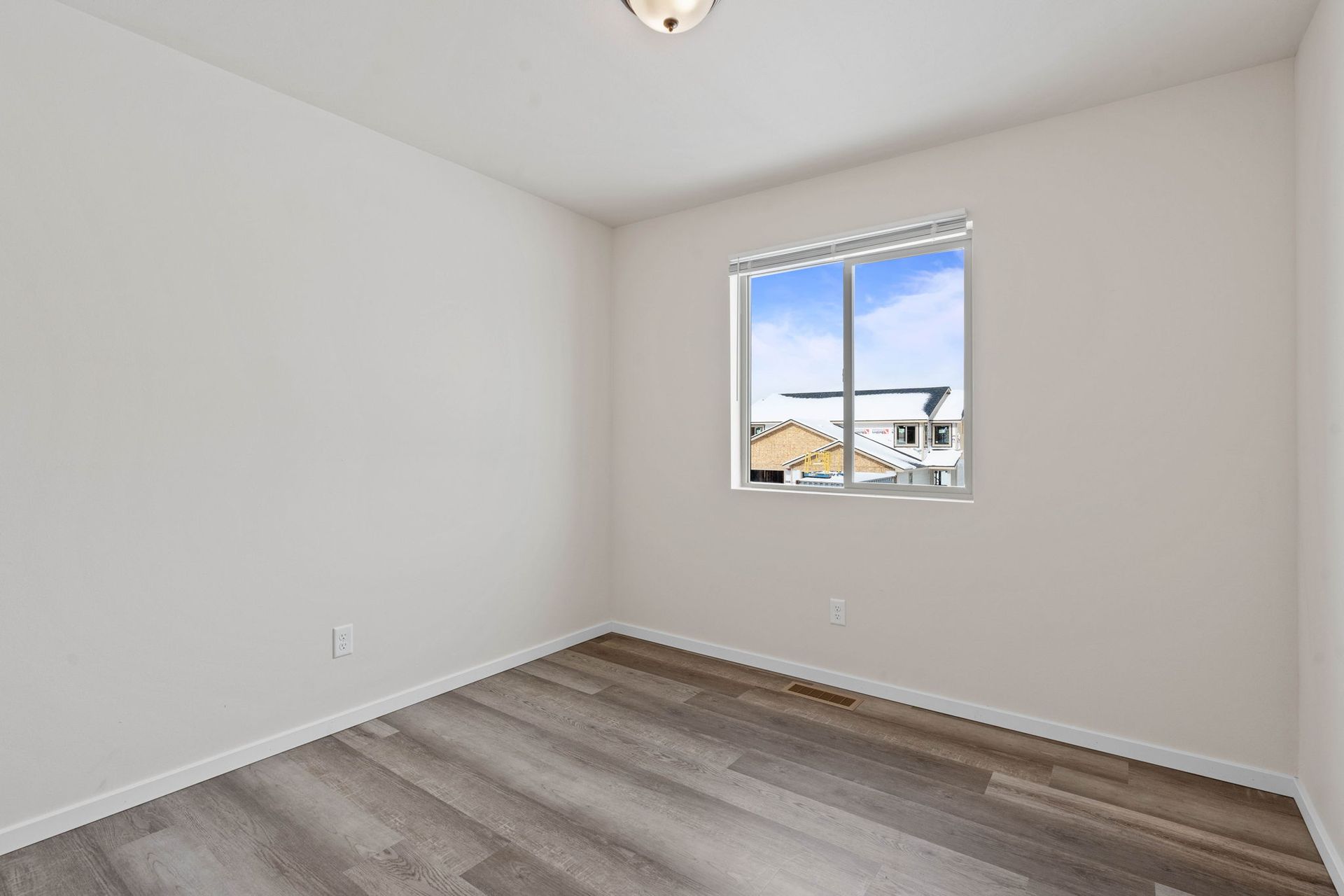 Winona Homes upstairs room window