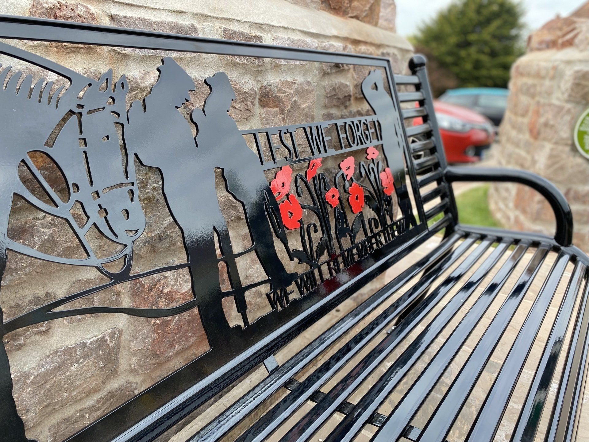 Long Ashton War Memorial bench