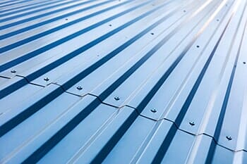 Blue Corrugated Metal Roof — Roof Deck in West Chester, PA