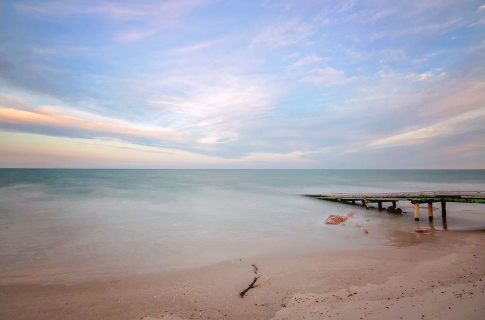 There Is A Pier In The Middle Of The Ocean — Master Cabinets Bundaberg in Woodgate, QLD