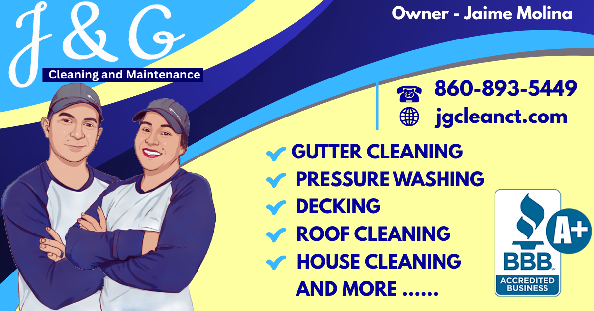 Professional deck cleaning service in Bristol Connecticut backyard