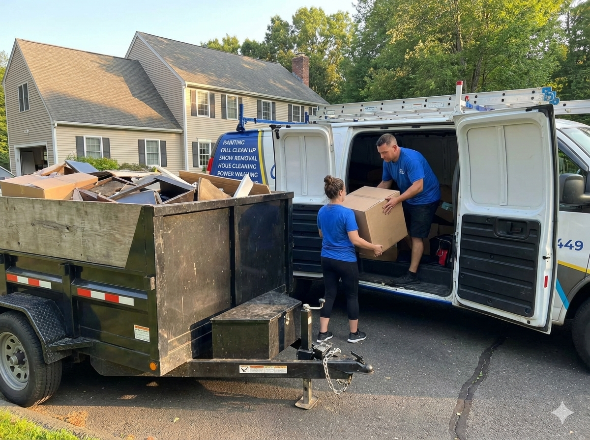 Sidewalk power washing in Bristol CT removing algae and stains