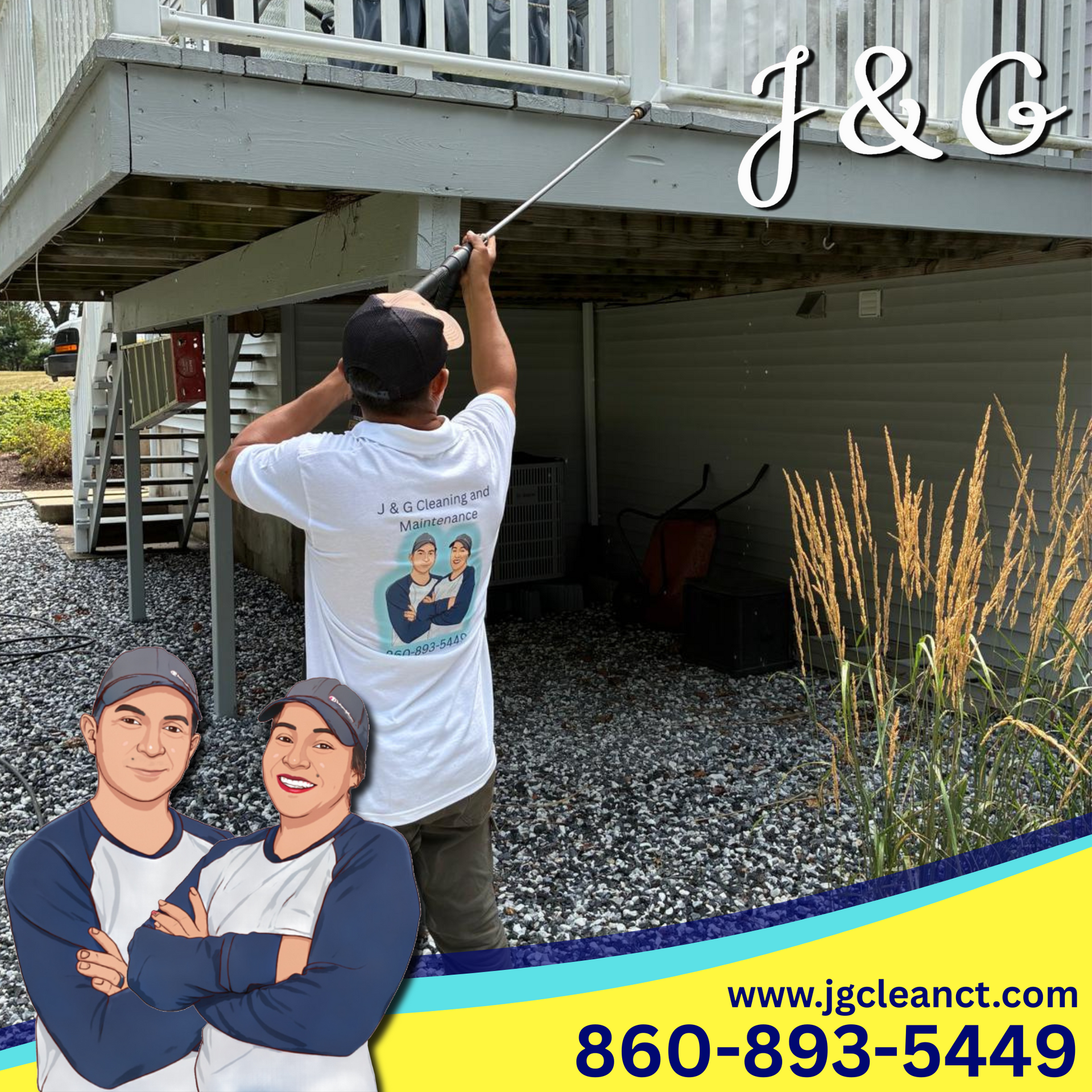 House Washing New Britain CT Professional house power washing in New Britain CT by J & G Cleaning