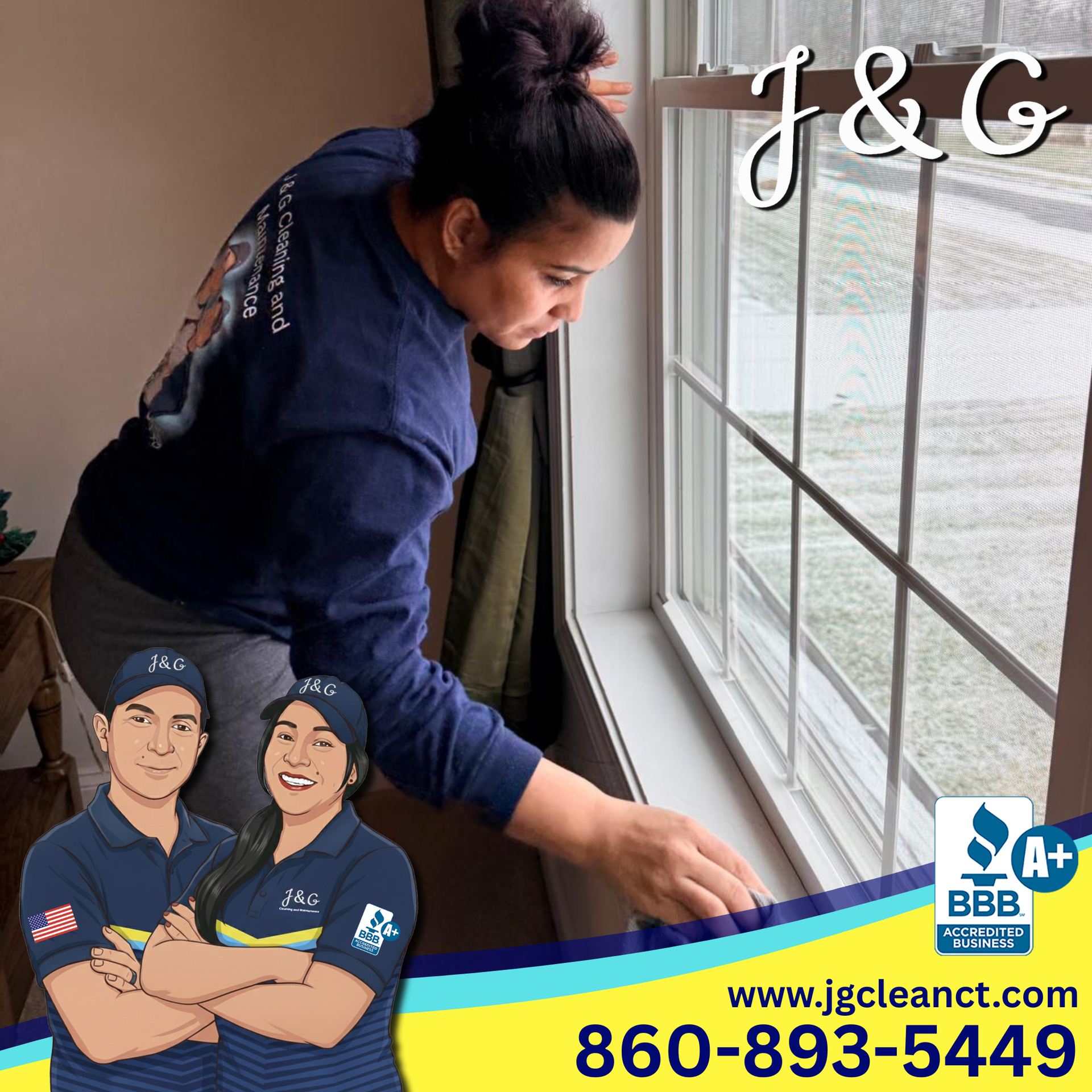 Bedroom deep cleaning service in Bristol Connecticut by J & G Cleaning Services