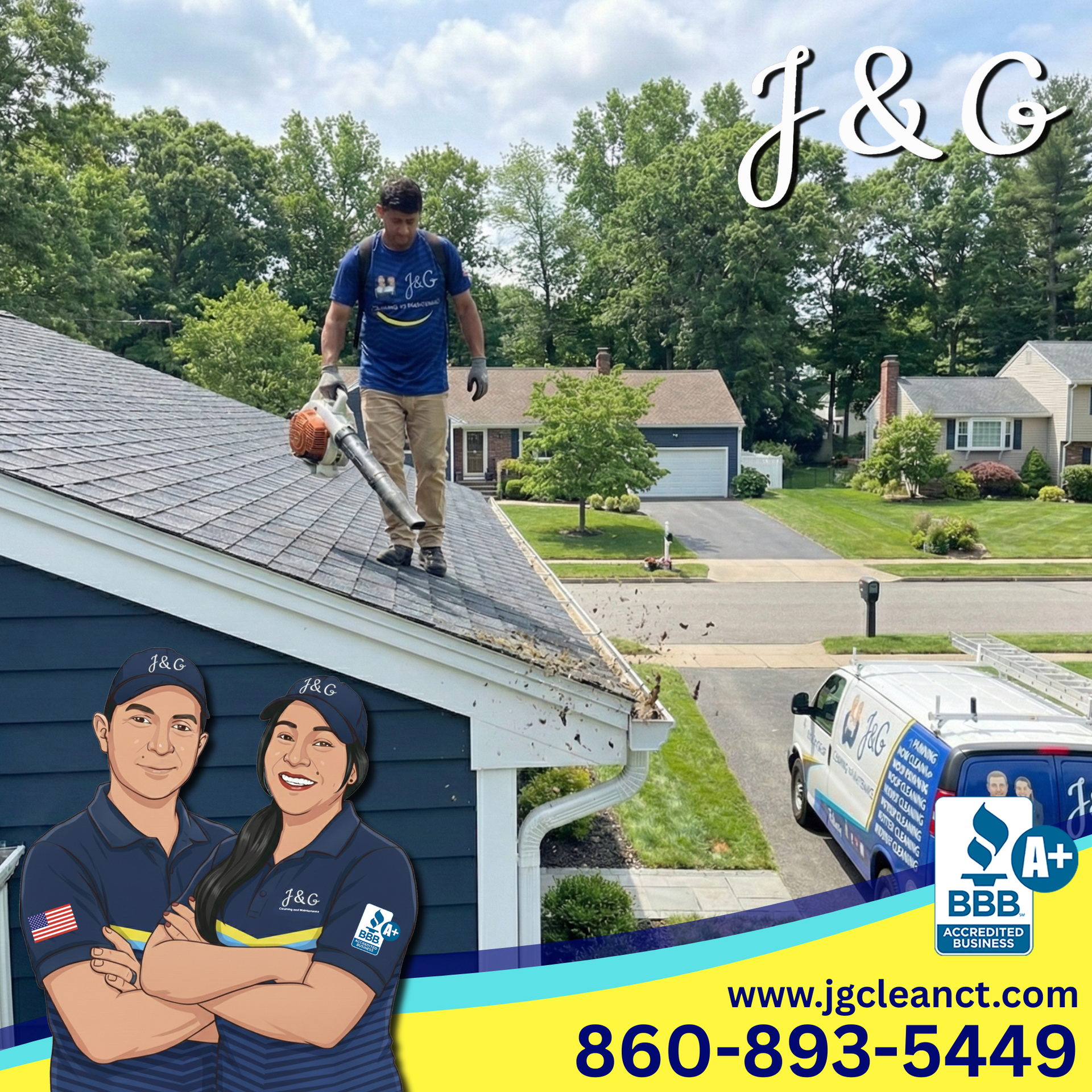 Residential gutter guard installation service in Bristol CT by licensed professionals