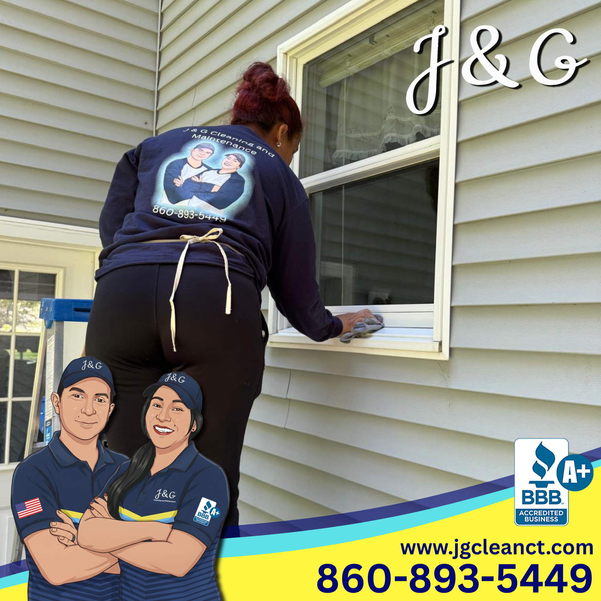 Living room dusting and cleaning during house cleaning service in West Hartford CT