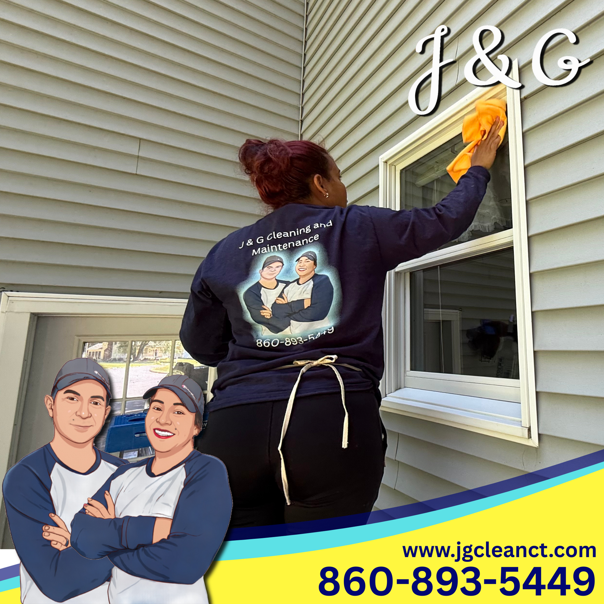 Window Cleaning New Britain CT Professional residential window cleaning in New Britain CT by J & G Cleaning