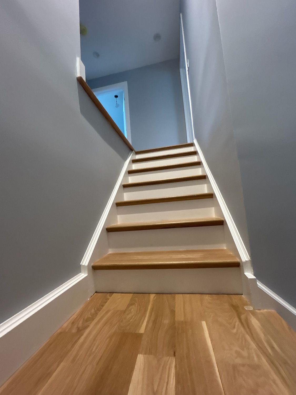 A House with Wooden Staircases