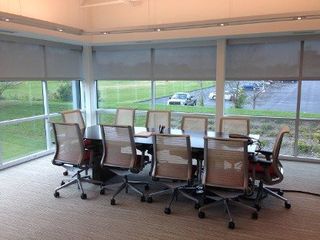 Conference room solar shades — Roller shades in Pittsburgh, PA