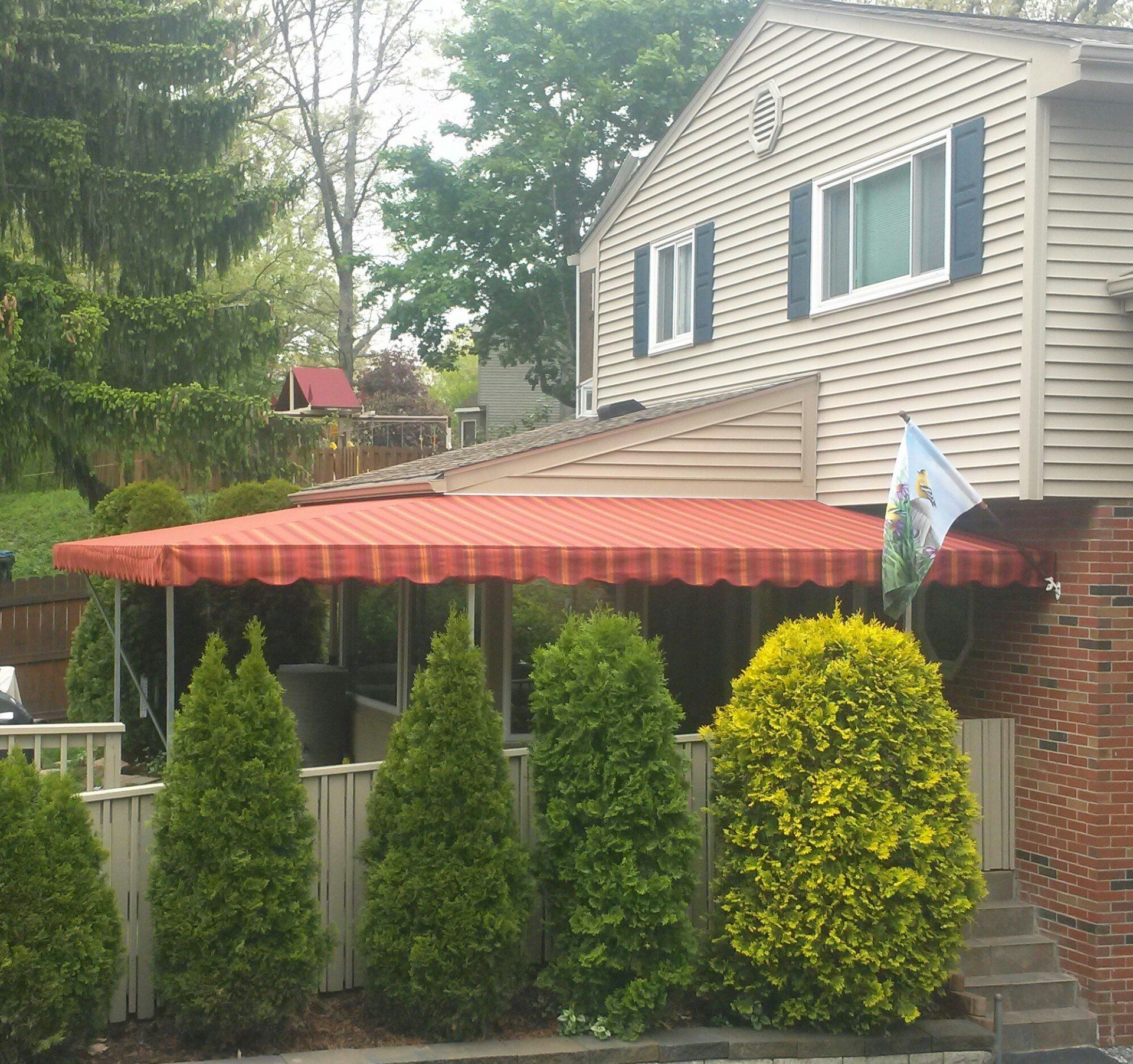 Residential awning-9 — Custom awnings in Pittsburgh, PA