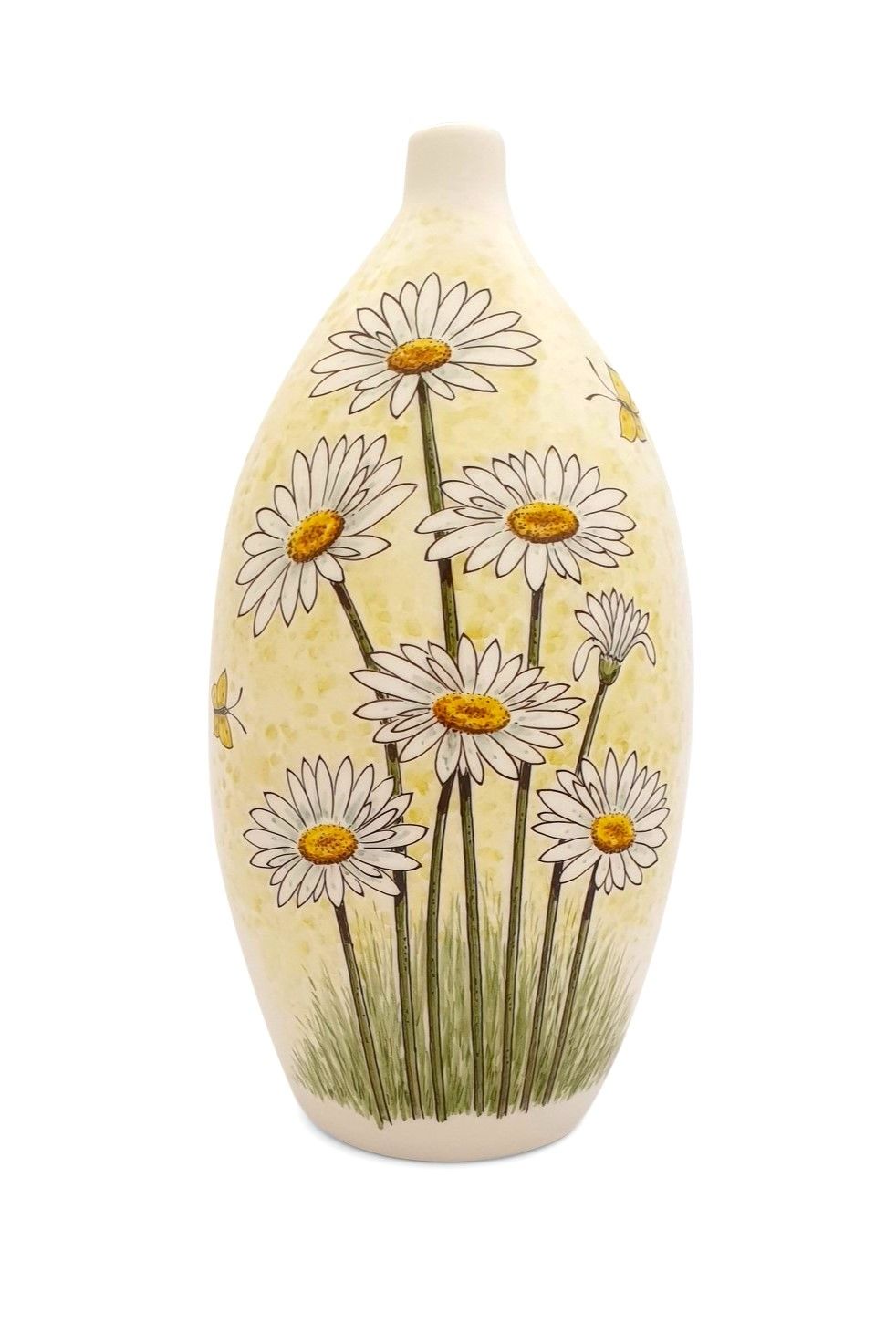 Urn Margrieten 
hand beschilderd