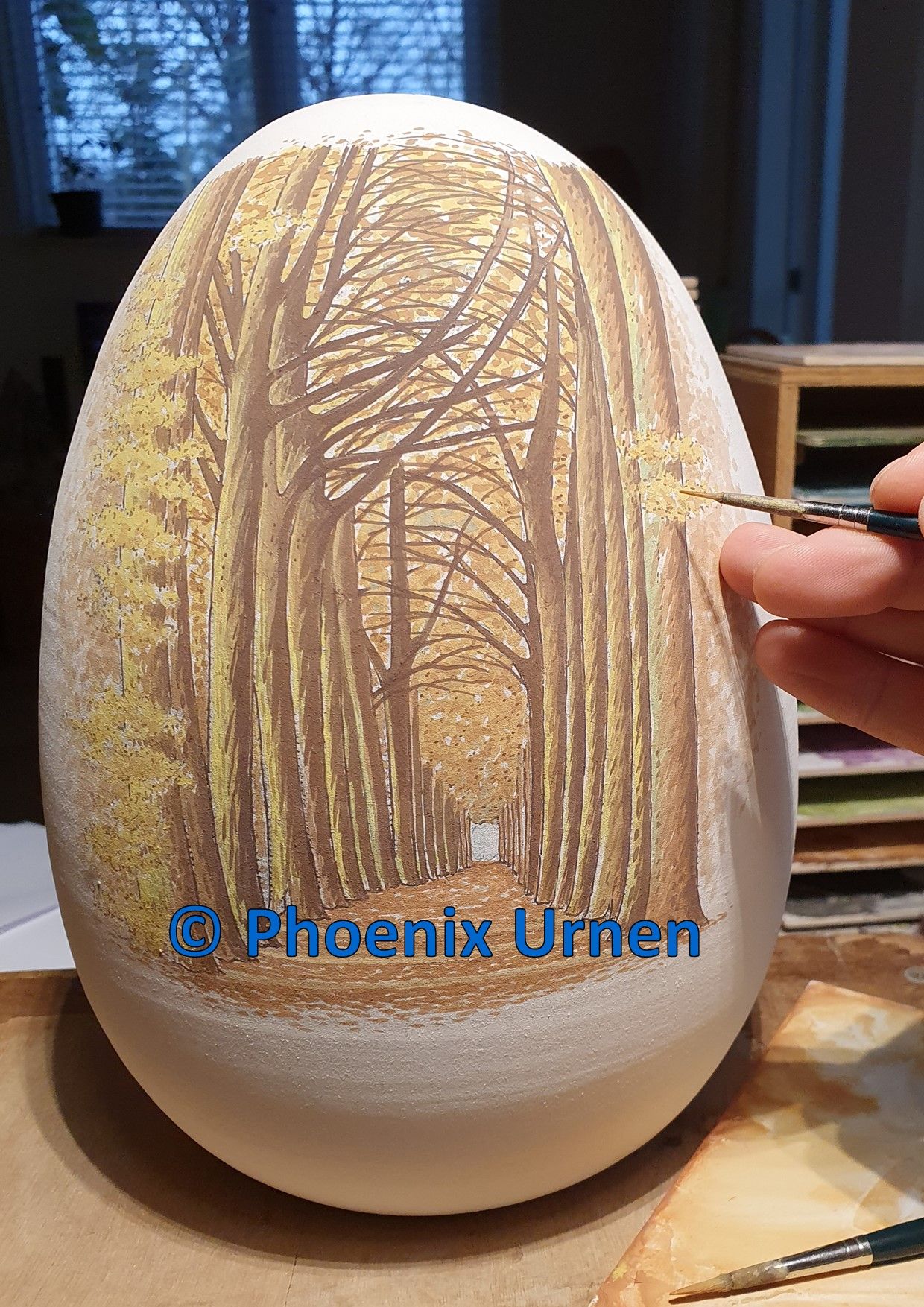 schilderproces speciaalopdracht urn beukenlaan