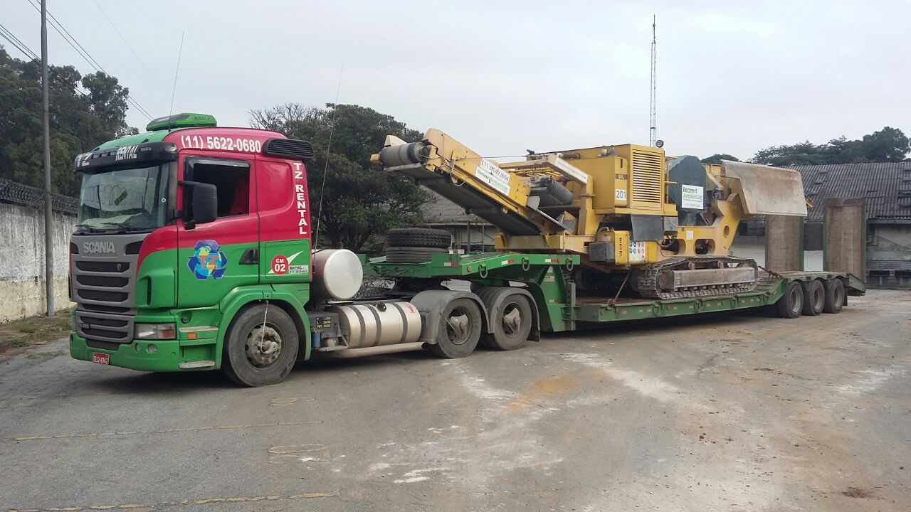 Transportes de Indivisíveis - TZ Rental Transporte Pesado