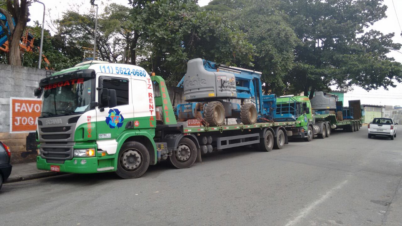 Transportes de Indivisíveis - TZ Rental Transporte Pesado