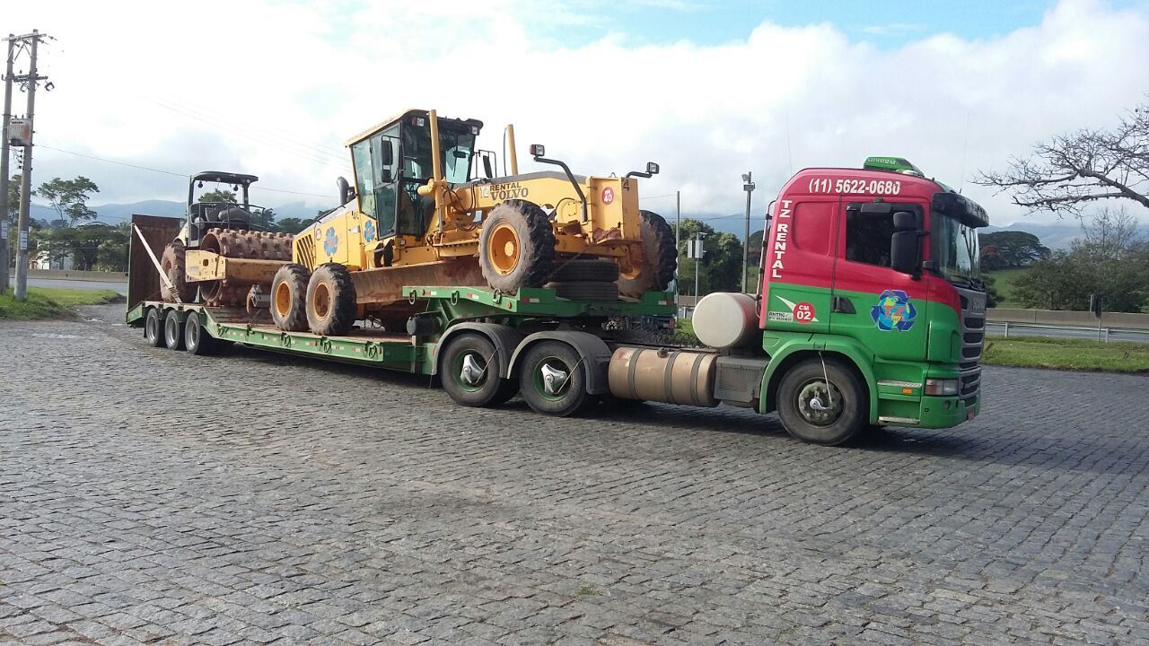 Transportes de Indivisíveis - TZ Rental Transporte Pesado