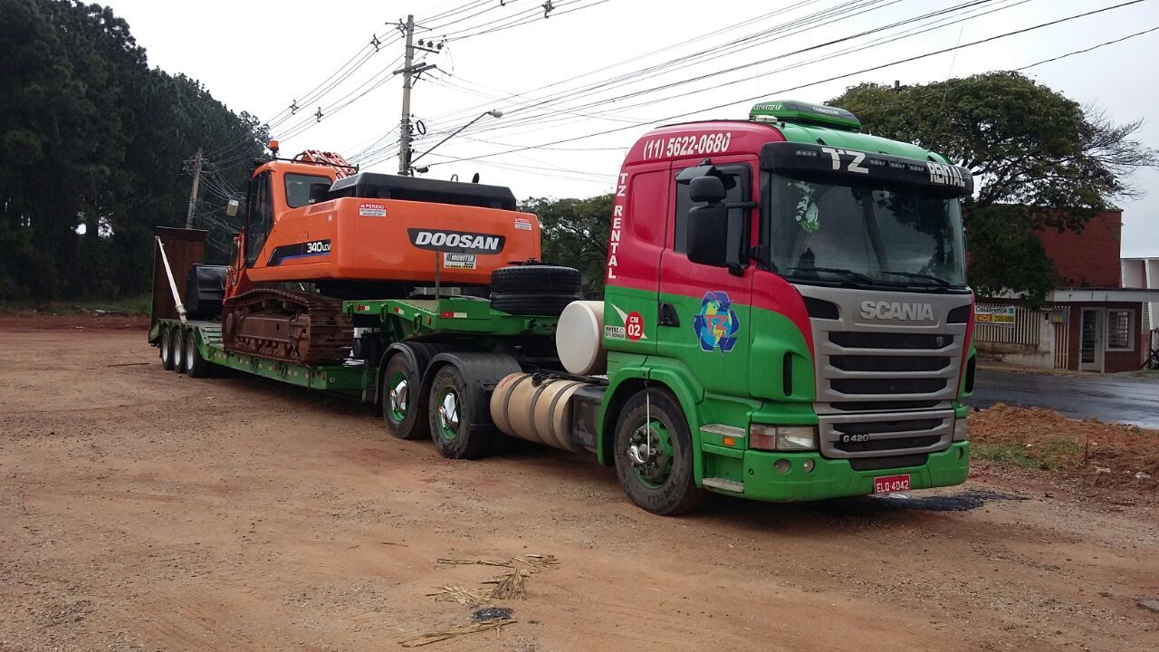Transportes de Indivisíveis - TZ Rental Transporte Pesado