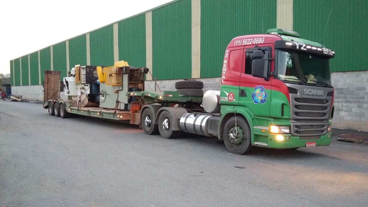 Transportes de Indivisíveis - TZ Rental Transporte Pesado