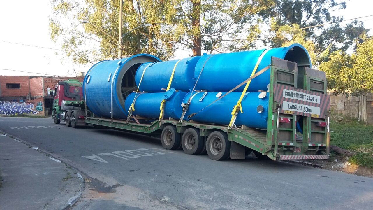 Transportes de Indivisíveis - TZ Rental Transporte Pesado