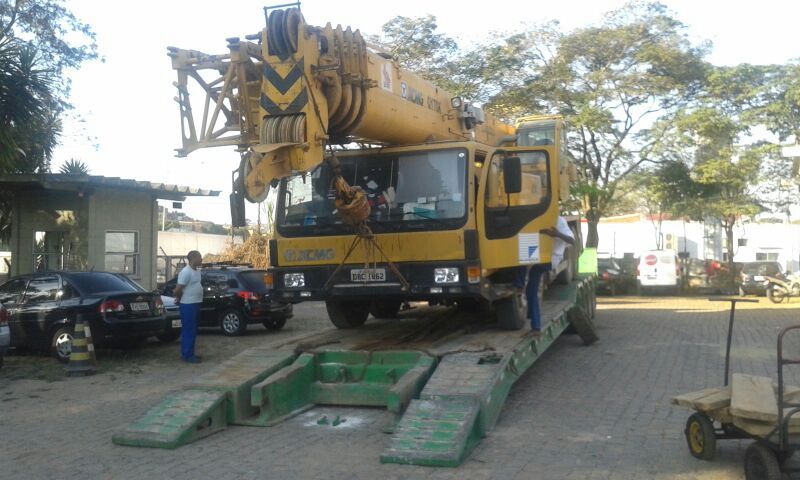 Transporte de Maquinas para Içamentos - TZ Rental
