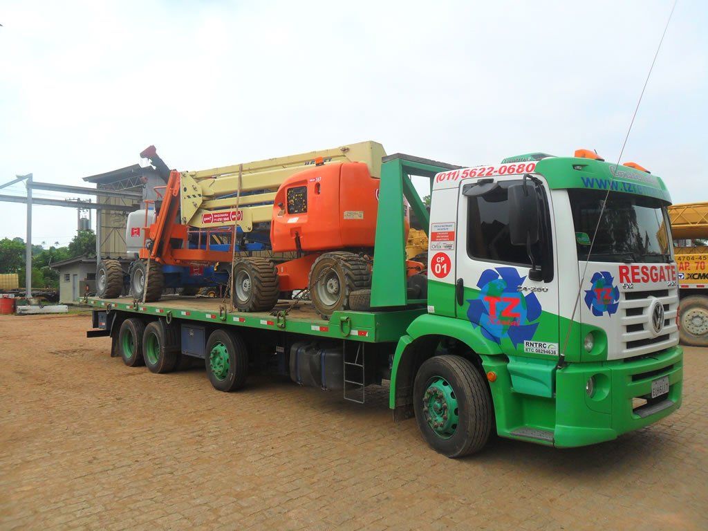 Transportes de Indivisíveis - TZ Rental Transporte Pesado