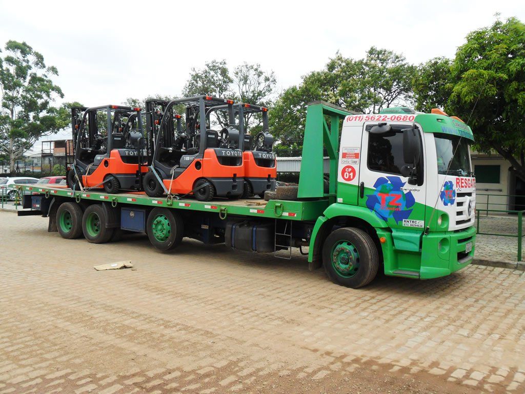 Transportes de Indivisíveis - TZ Rental Transporte Pesado