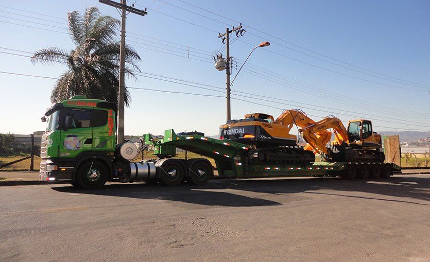 Transporte de Máquinas para Terraplenagem - TZ Rental