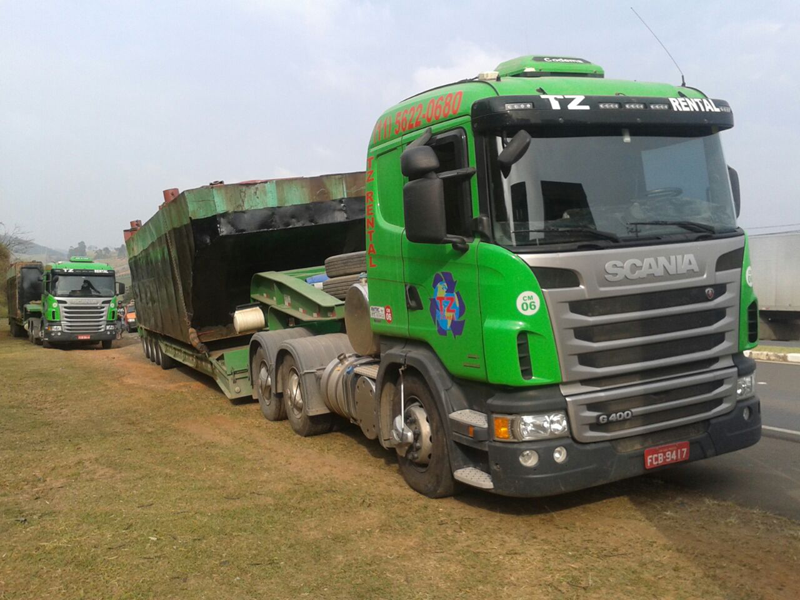Transporte de Carga Pesada - TZ Rental