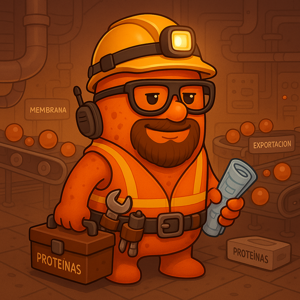 Una ilustración de pixel art de un hombre que lleva un casco y un chaleco de seguridad.
