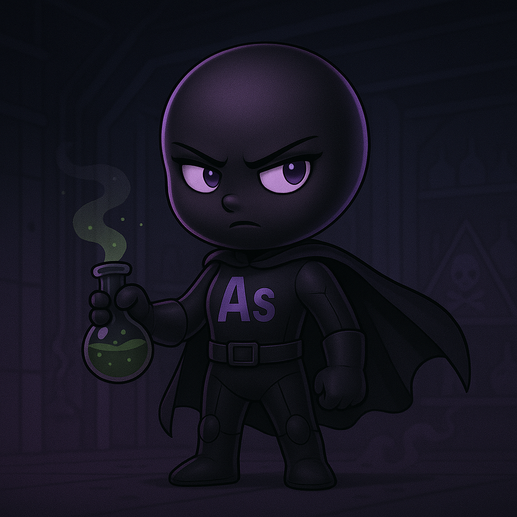 Una ilustración de dibujos animados de un detective con un cartel de estructura ósea en el fondo.