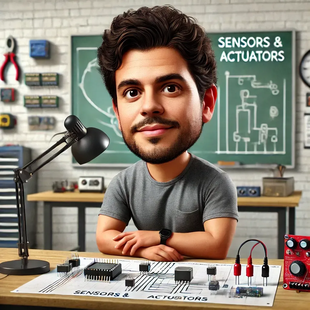 Hombre con un esquema de 