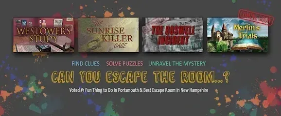 Chimney-Sweep-Portland-Four escape room game posters titled Westower's Study.