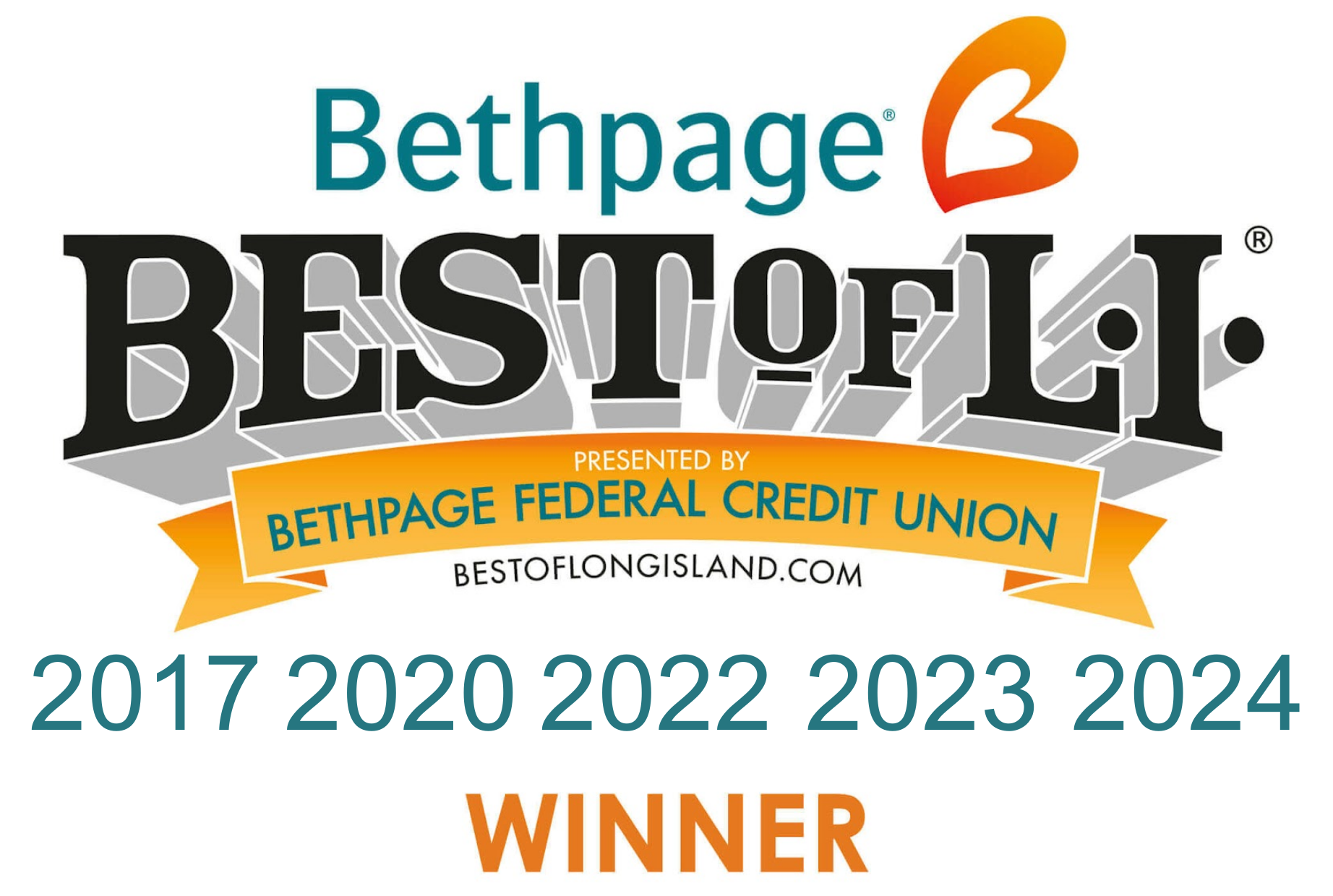 A sign that says thanks for voting us best photo booth 2017