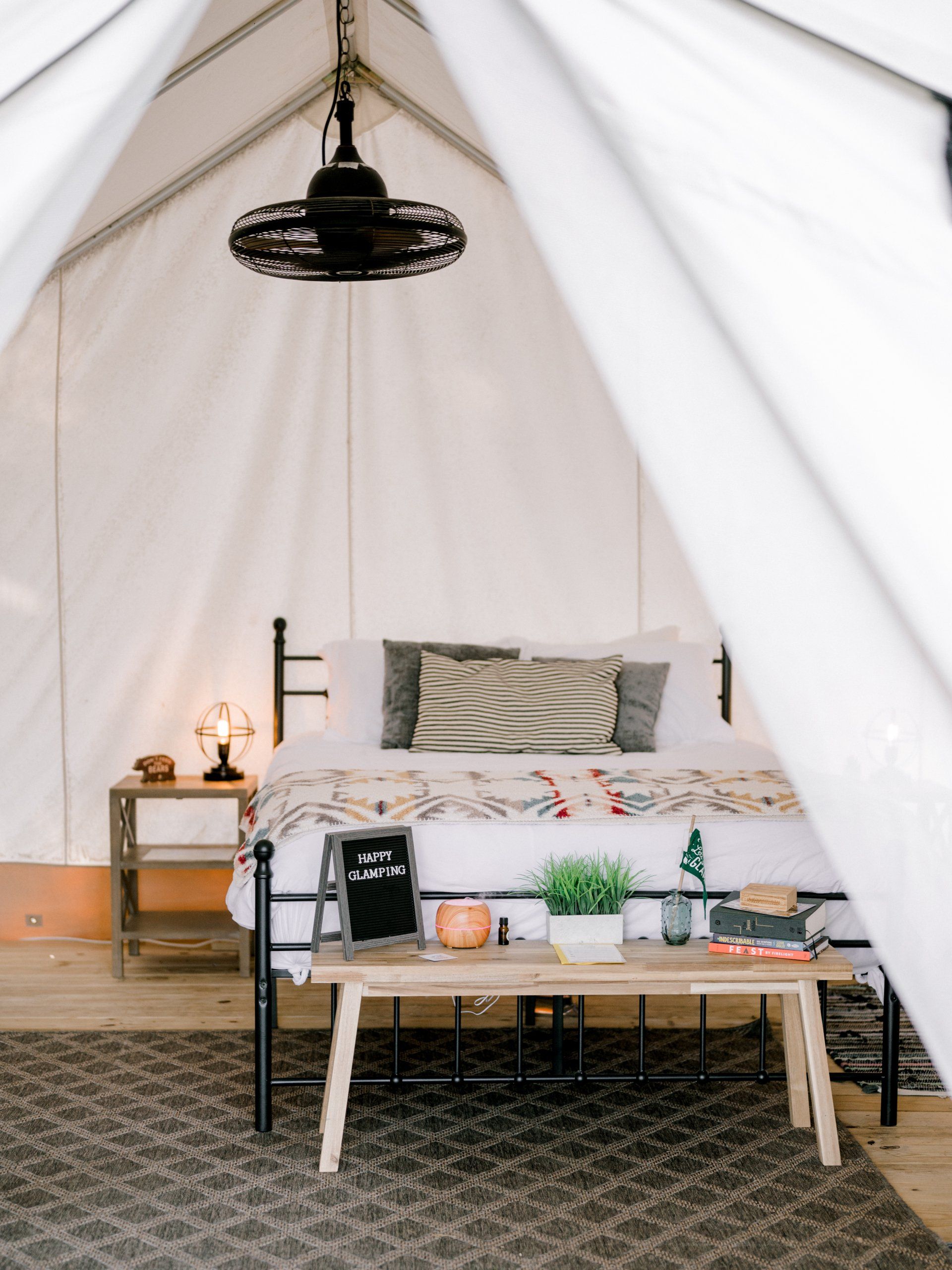 Timberline Glamping Amelia Island grounds
